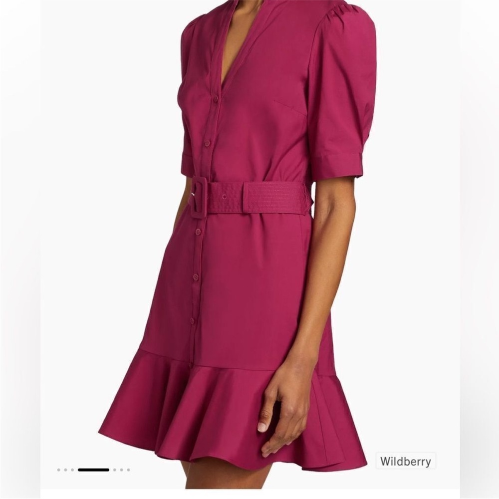 NWT Veronica Beard Fuchsia Mini Dress